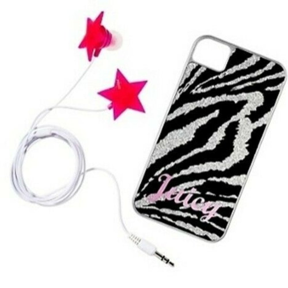 Juicy Couture iPhone 4/4S Case and Earbuds